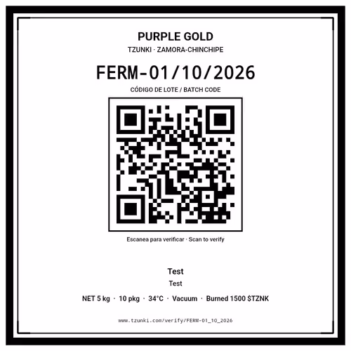 Purple Gold FERM-01/10/2026