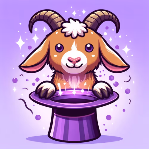 Goat on degen nft