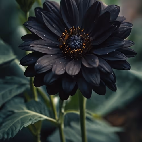 Black Flower