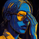 yellow glasses