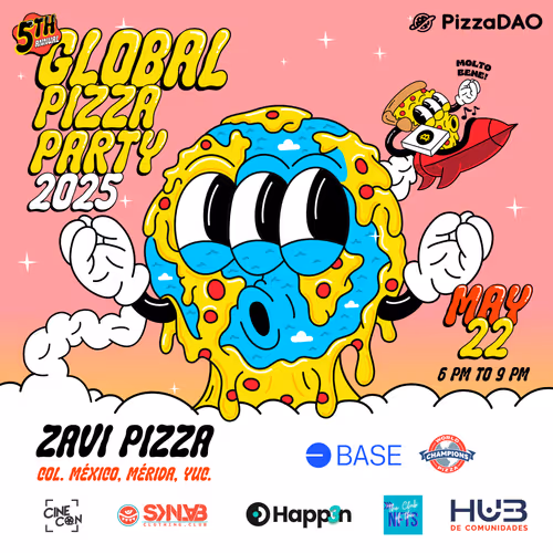 Global Pizza Party Mérida 🇲🇽