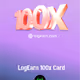 LogEarn 100x Card