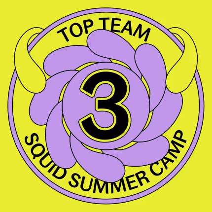 Squid Summer Camp: Top Team - 3rd Place 14