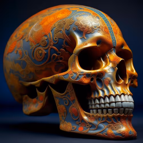 Unique Masterpiece Skull