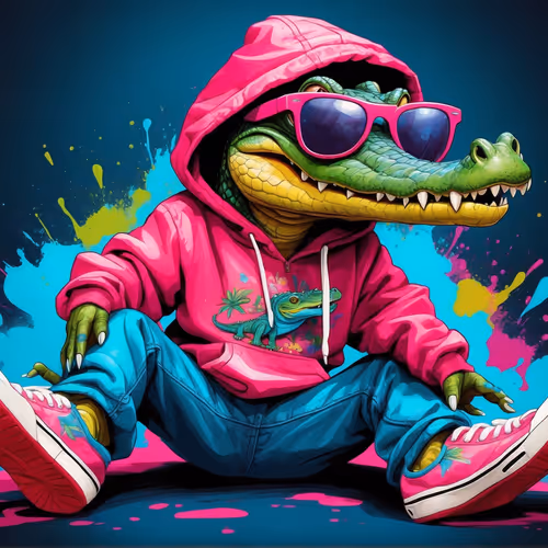Luxury crocodile
