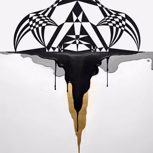 Dripping Geometry 000