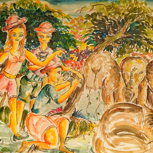 Physical ART Gallery of Aruna