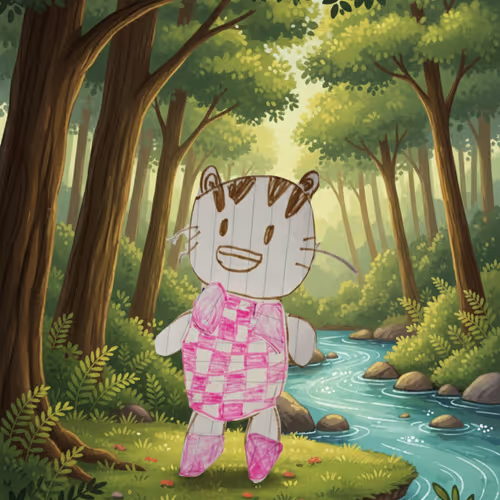 Pipi The Pink Plaid