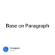 Base on Paragraph #116438