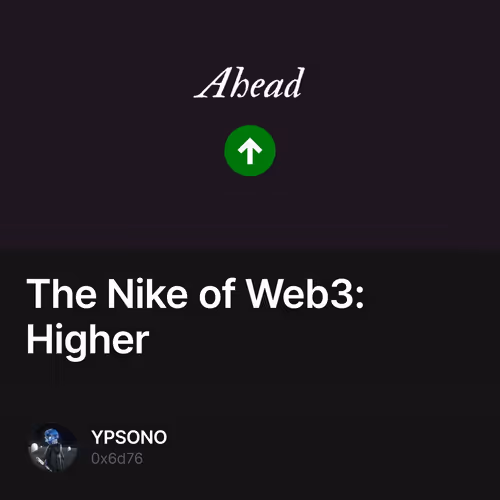The Nike Of Web3 Higher