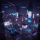 Neon city