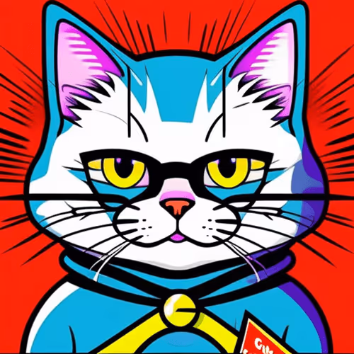 Cat Pop Art 2