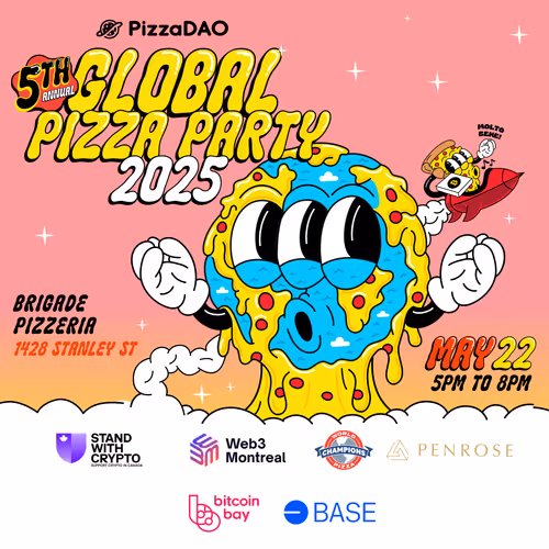 Bitcoin Pizza Day 2025 In Montreal