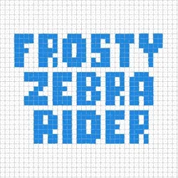 Frosty Zebra Rider