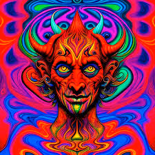 Trippy Red Devil
