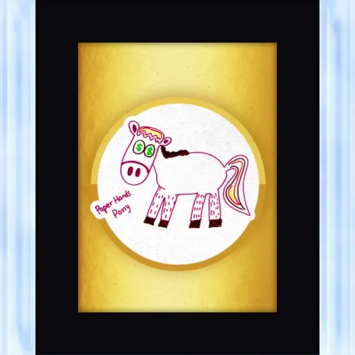 Paper Hands Pony #86346