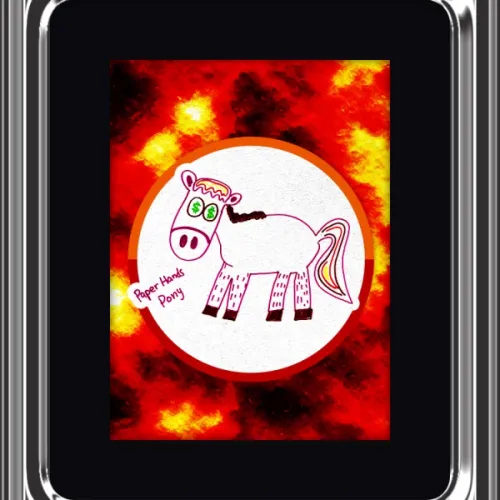 Paper Hands Pony #89955