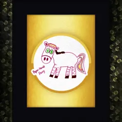 Paper Hands Pony #54445