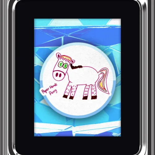 Paper Hands Pony #33159