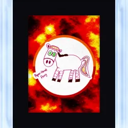 Paper Hands Pony #121909