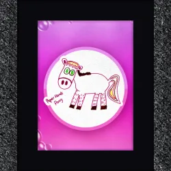 Paper Hands Pony #79639