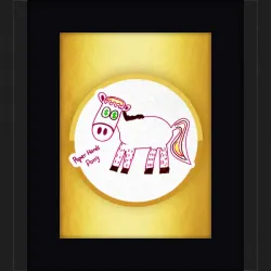 Paper Hands Pony #98495