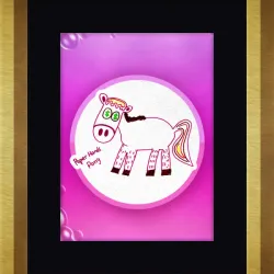 Paper Hands Pony #41396