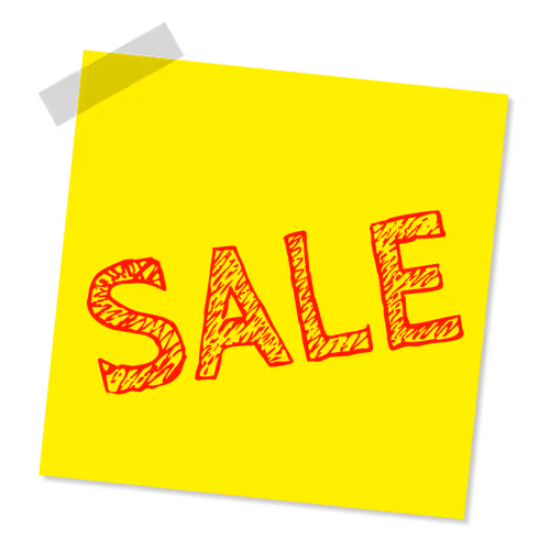 Notes And Flowers Sale