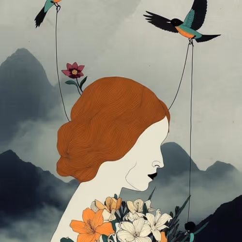 Логотип Sad Flowers Sway In My Hands