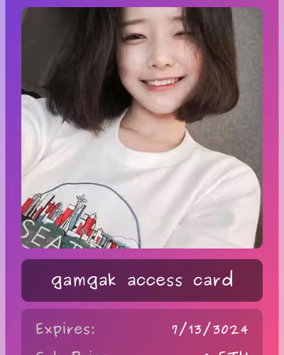 gamgak club card