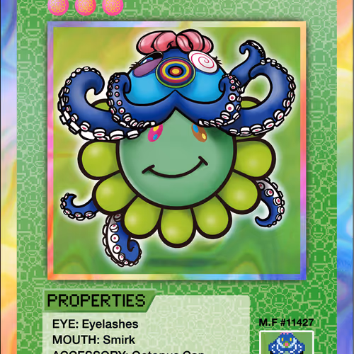 108 Flowers Revised Nft Cards