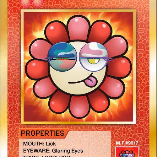 108 Flowers Revised Nft Cards