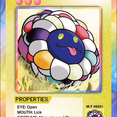 108 Flowers Revised Nft Cards