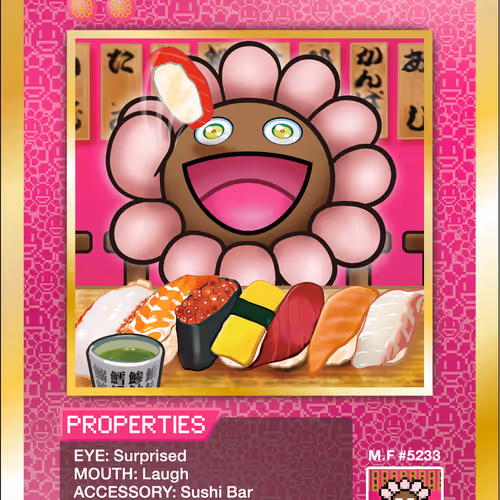108 Flowers Revised Nft Cards