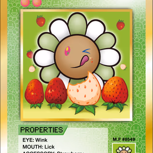 108 Flowers Revised Nft Cards