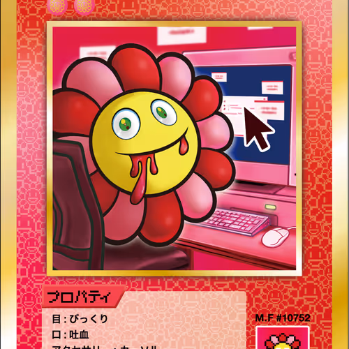 108 Flowers Revised Nft Cards