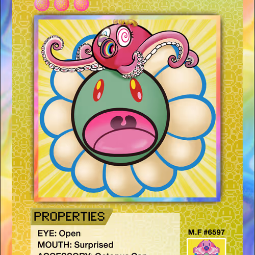 108 Flowers Revised Nft Cards