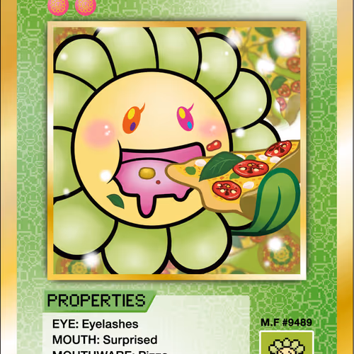 108 Flowers Revised Nft Cards