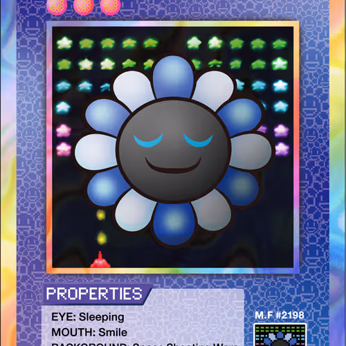 108 Flowers Revised Nft Cards