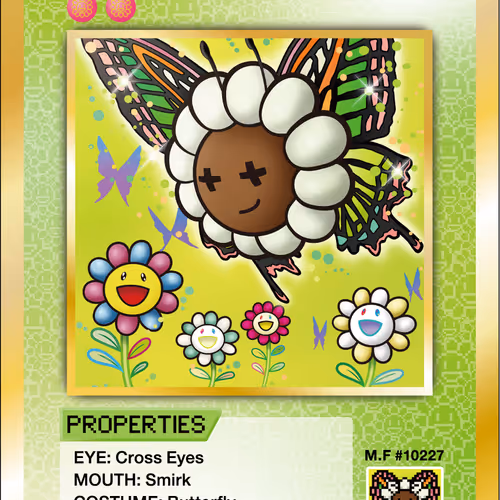 108 Flowers Revised Nft Cards