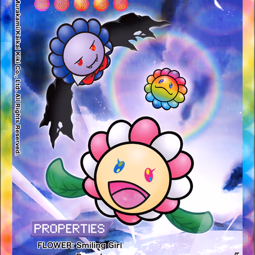 108 Flowers Revised Nft Cards