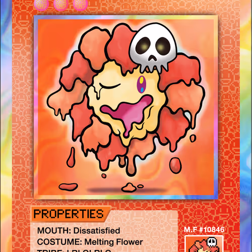 108 Flowers Revised Nft Cards