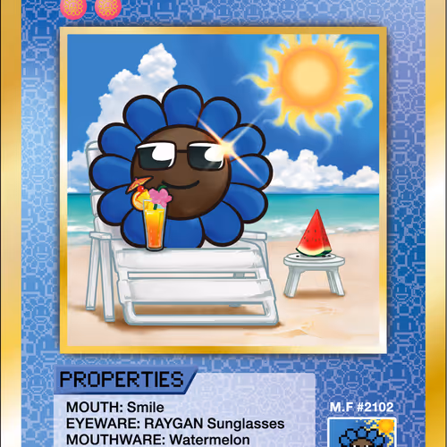 108 Flowers Revised Nft Cards