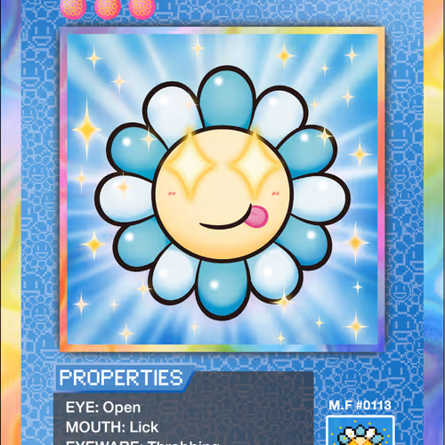 108 Flowers Revised Nft Cards