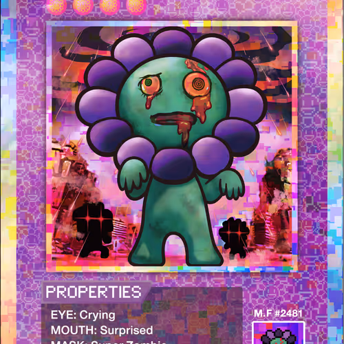 108 Flowers Revised Nft Cards