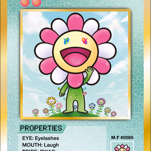 108 Flowers Revised Nft Cards