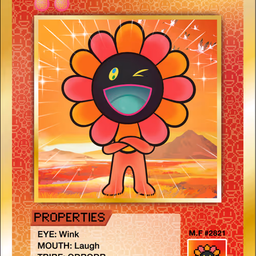 108 Flowers Revised Nft Cards