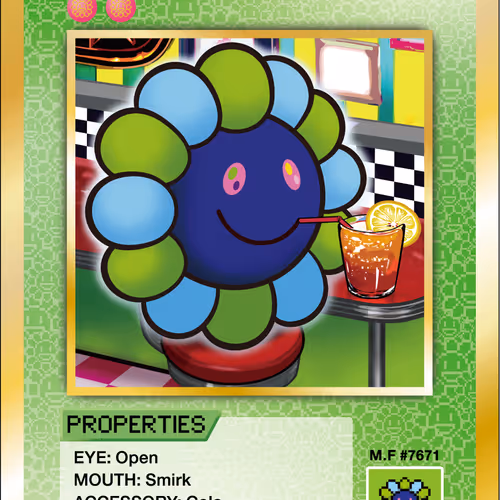 108 Flowers Revised Nft Cards