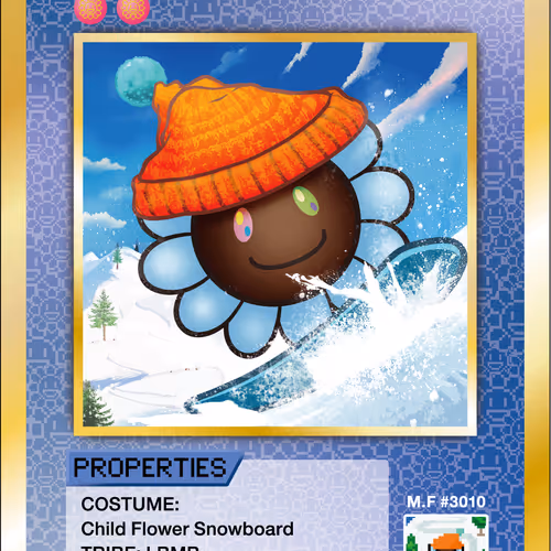 108 Flowers Revised Nft Cards