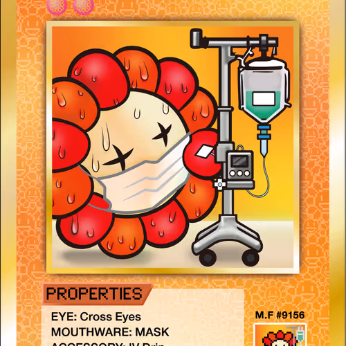 108 Flowers Revised Nft Cards